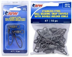 American Fishing Wire Stainless Steel Ball Bearing Snap Swivels -Fishing Gear Store american fishing wire stainless steel ball bearing snap swivels 59514.1651171815