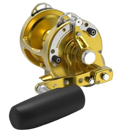 Avet HXW Raptor 3-Speed Lever Drag Casting Reel - Gold 3 Avet HXW Raptor 3-Speed Lever Drag Casting Reel - Gold