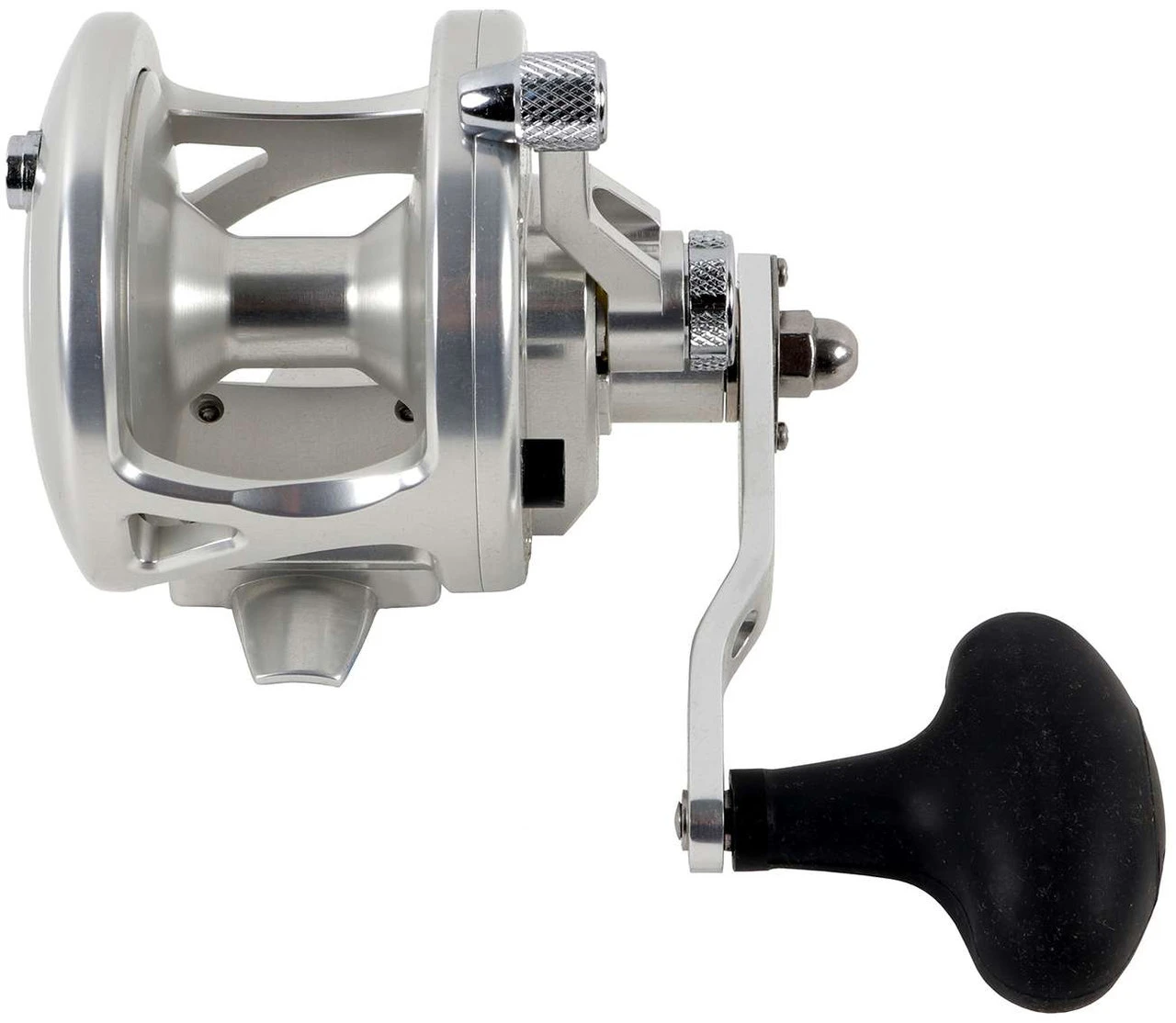 Avet JX 4.6 G2 NGP Single Speed Reel - Silver (No Glide Plate) 4 Avet JX 4.6 G2 NGP Single Speed Reel - Silver (No Glide Plate) - Image 2