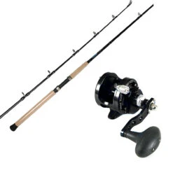 Avet SXJ 5.3 RH 1 Speed Reel / TackleDirect TDSSC701MHT Silver Hook Rod Combo -Fishing Gear Store avet sxj 53 1 speed reel tackledirect tdssc701mht silver hook rod combo 63565.1650992169