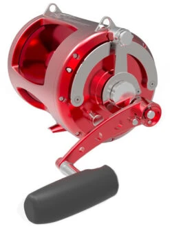 Avet T-RX 80 2-Speed Lever Drag Big Game Reel - Red