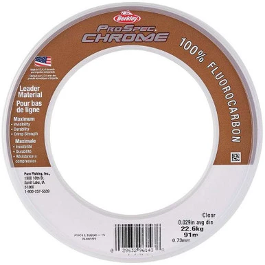 Berkley ProSpec Chrome Fluorocarbon Leader 3 Berkley ProSpec Chrome Fluorocarbon Leader