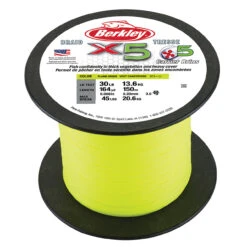 Berkley Jordan Lee X5 Braided Line - Flame Green -Fishing Gear Store berkley x5 braided line flame green 70243.1651256694