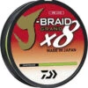 Daiwa J-Braid X8 Grand Braided Line - Chartreuse 1 Daiwa J-Braid X8 Grand Braided Line - Chartreuse -Fishing Gear Store daiwa j braid x8 grand braided line chartreuse 33254.1651452141