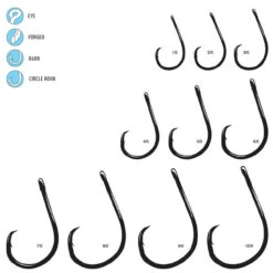 Gamakatsu 4X Strong Straight Eye Inline Octopus Circle Hooks -Fishing Gear Store gamakatsu straight eye inline 4x strong octopus circle hooks 14678.1651368381