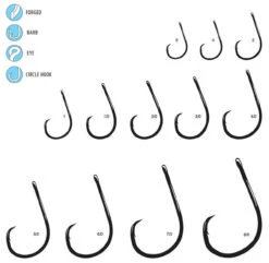 Gamakatsu Straight Eye Inline Octopus Circle Hooks -Fishing Gear Store gamakatsu straight eye inline octopus circle hooks 46294.1651368391