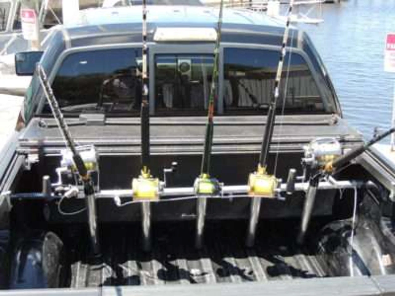 Portarod Offshore 5 Rod Truck Bed Rod Rack 7 Portarod Offshore 5 Rod Truck Bed Rod Rack - Image 5