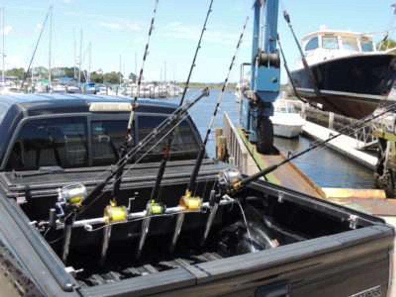 Portarod Offshore 5 Rod Truck Bed Rod Rack 4 Portarod Offshore 5 Rod Truck Bed Rod Rack - Image 2