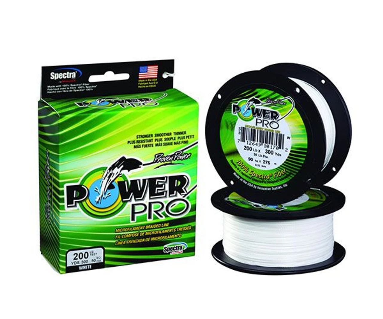 Power Pro PowerPro Fishing Line Braided Spectra 65Lb 1500Yds White 3 Power Pro PowerPro Fishing Line Braided Spectra 65Lb 1500Yds White