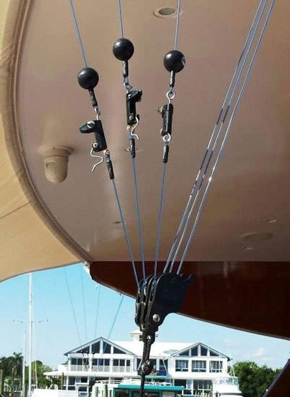 Rupp Lok-Ups With Shock Cord - Outrigger Halyard Line Locks 5 Rupp Lok-Ups With Shock Cord - Outrigger Halyard Line Locks - Image 3