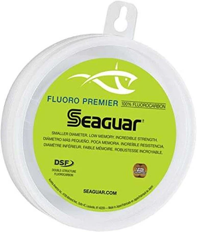 Seaguar Fluoro Premier Fluorocarbon Leader Material 25yds 3 Seaguar Fluoro Premier Fluorocarbon Leader Material 25yds