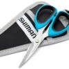 Shimano Brutas Silver Nickel 5in Braid Scissors W/ Sheath -Fishing Gear Store shimano brutas silver nickel 5in braid scissors 49221.1651361620