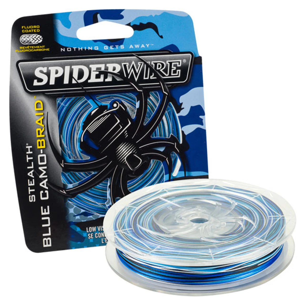 Spiderwire Stealth Blue Camo Braid 200yds 100lb 3 Spiderwire Stealth Blue Camo Braid 200yds 100lb