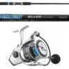 TackleDirect Silver Hook/Penn BTLIII6000DX Battle DX Spinning Combo -Fishing Gear Store tackledirect tdssj63m silver hook penn btliii6000dx battle iii dx spinning combo 20457.1651370218