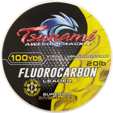 Tsunami Fluorocarbon Leader - 100yds 3 Tsunami Fluorocarbon Leader - 100yds
